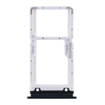 CARRELLO PORTA LETTORE SIM + MICRO SD CARD READER PER XIAOMI MI 9 LITE NERO BLACK