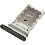 CARRELLO PORTA LETTORE DUAL SIM MICRO SD CARD READER PER SAMSUNG S22 5G / S22 + PLUS S901B S906B BLU BLUE