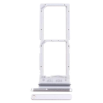 CARRELLO PORTA LETTORE DUAL SIM MICRO SD CARD READER PER SAMSUNG Z FOLD 5 F946 BIANCO WHITE