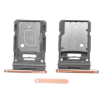 CARRELLO PORTA LETTORE DUAL SIM MICRO SD CARD READER SAMSUNG PER G780F G781B S20 FE ARANCIONE ORANGE