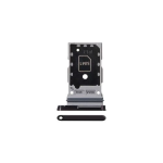 CARRELLO PORTA LETTORE DUAL SIM MICRO SD CARD READER SAMSUNG PER S711B S23 FE 5G NERO BLACK