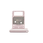 CARRELLO PORTA LETTORE DUAL SIM MICRO SD CARD READER SAMSUNG PER TAB S6 LITE P610 ROSA PINK