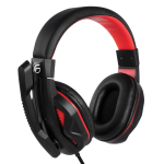 FENNER TECH CUFFIE GAMING SOUNDGAME + MICROFONO PC/CONSOLE RED