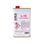 LATTINA ALCOOL ISOPROPILICO LIQUIDO PULIZIA SUPERFICI ISOPROPANOLO 1 LITRO 1LT DUE-CI L-15