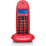 MOTOROLA C1001 C1LB+CORDLESS VIVAVOCE COLORE RED ROSSO