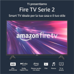 Amazon Fire TV Serie 2 | Smart TV 32" HD 720p | Alexa Integrata