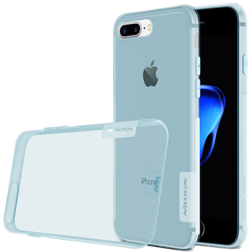 CUSTODIA Nillkin Nature originale TPU Protective cover Case iPhone 7 / 8 PLUS celeste