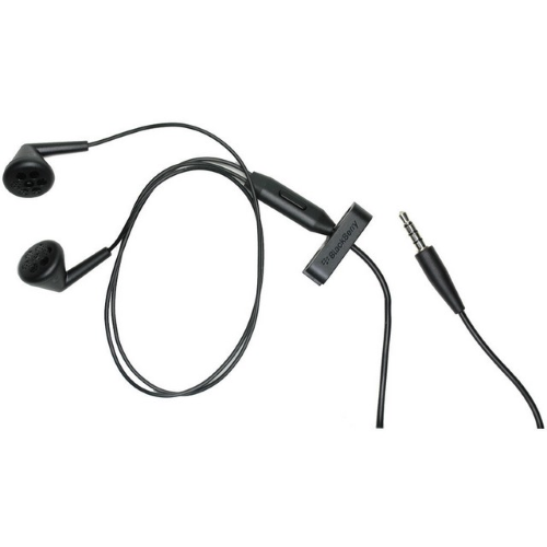 CUFFIE AURICOLARI BLACKBERRY ORIGINALI NERO HDW-44306-001 CLASSIC LEAP per Z10 Z30 Q5 Q10