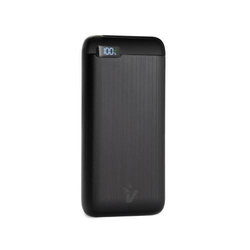 POWER BANK VULTECH 20000MAH CON SCHERMO LCD, USCITE USB E TYPE-C QUICK CHARGE 3.0 PD 20W VULTECH VPB-P20BK