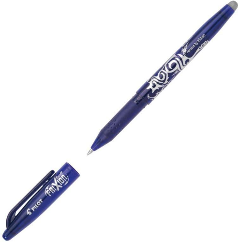 PILOT FRIXION BALL PENNA GEL STICK, PUNTA 0,7 MM, FUSTO BLU CON GRIP, INCHIOSTRO BLU - BL-FR7-L