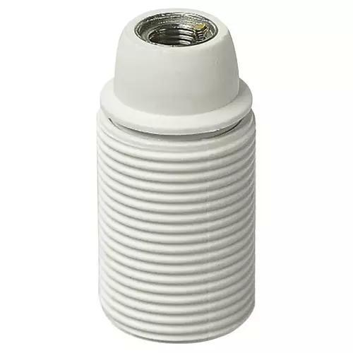 PORTALAMPADA E14 M10X1 CM/FIL BIANCO