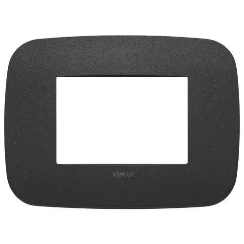 VIMAR ARKE - PLACCA ROUND 3M GRAFITE MATT