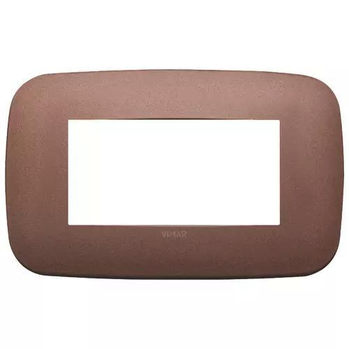 VIMAR ARKE - PLACCA ROUND 4M BRONZO MATT