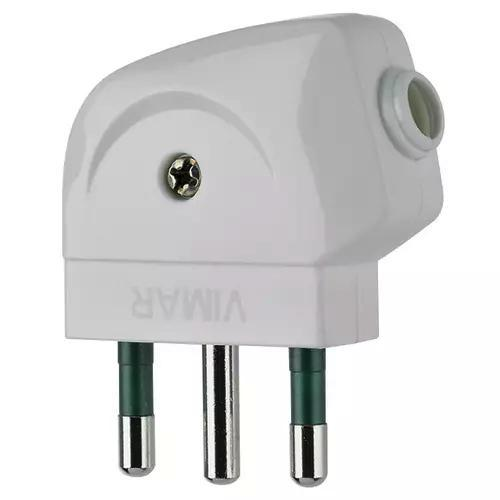 SPINA 2P+T 16A S17 90° BIANCO