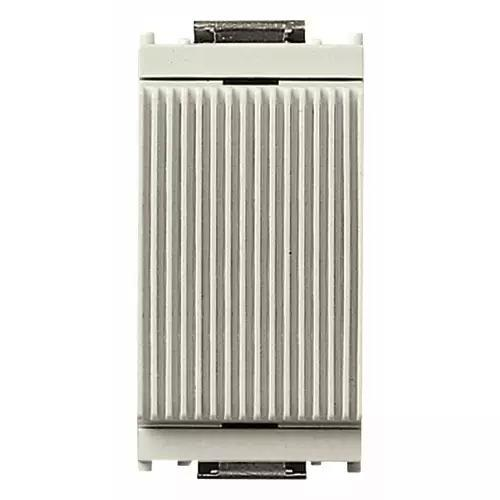 VIMAR IDEA - COPRIFORO FRONTE RIGATO BIANCO