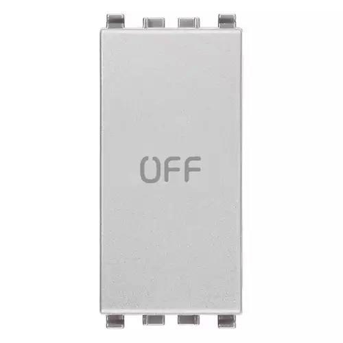 VIMAR EIKON - PULSANTE 1P NO+NC 10A SIMBOLO OFF NEXT