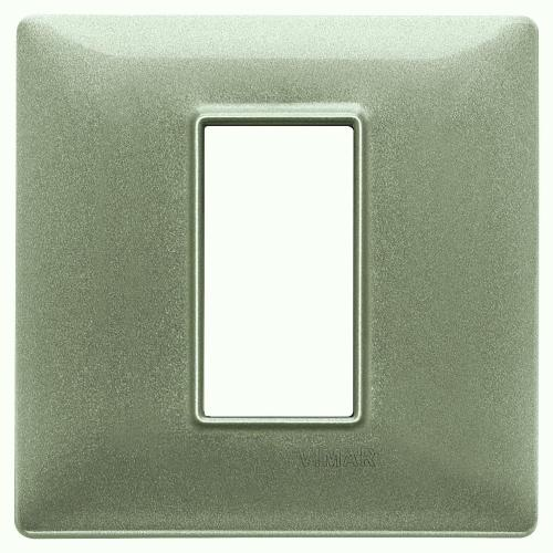 VIMAR PLANA - PLACCA 1M VERDE METALLIZZATO