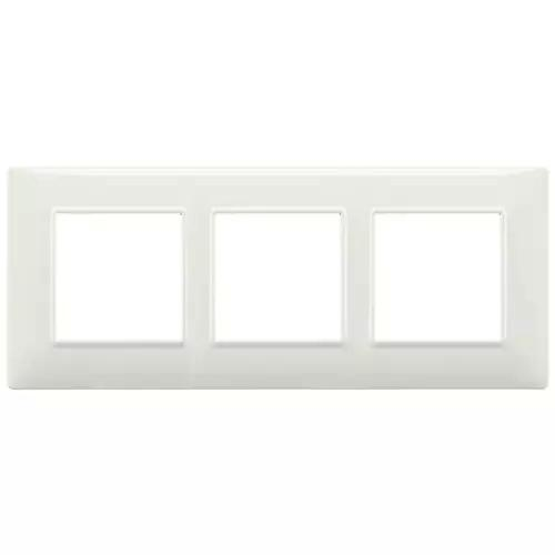 VIMAR PLANA - PLACCA 6M (2+2+2) INT57 AVORIO