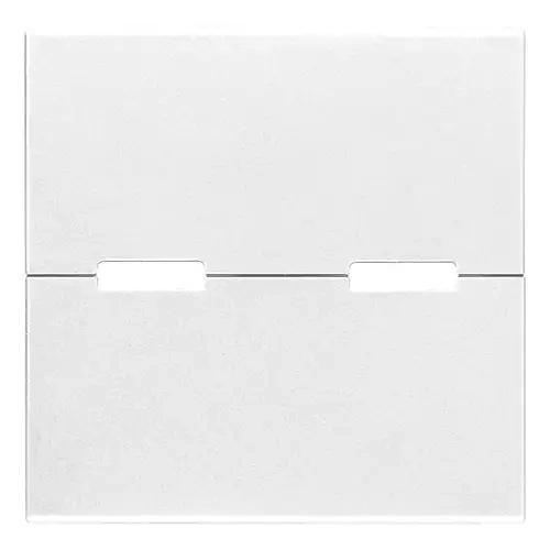 VIAMR EIKON - TASTO 2M NEUTRO PULSANTI BASCULANTI BIANCO