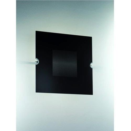 LAMPADA DA PARETE O PARETE SOFFITTO GYRA 30 NERO - SERIGR.PLATI/CR