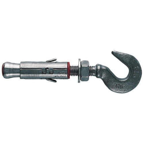 FISCHER TASSELLI IN ACCIAIO SLM 8 G CON GANCIO - CONF. 50PZ