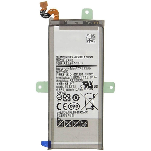 BATTERIA per Samsung Galaxy NOTE 8 N950F/DS EB-BN950ABE 3300mAh (NCC OEM QUALITY)