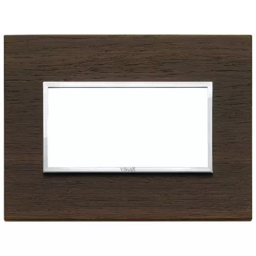 VIMAR EIKON - PLACCA 4M WENGÉ
