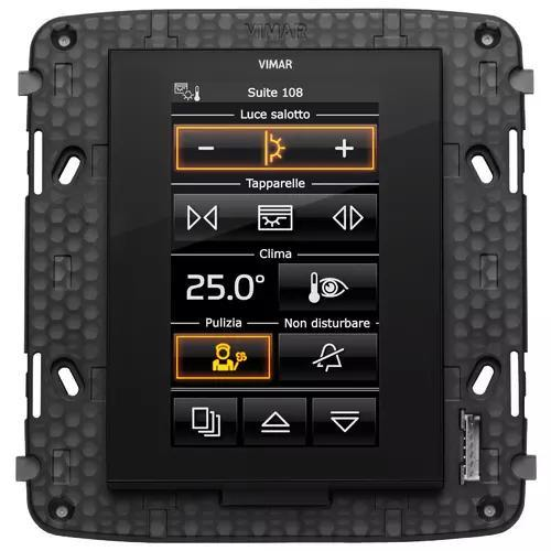 TOUCH SCREEN KNX 4,3IN FULL FLAT GRIGIO