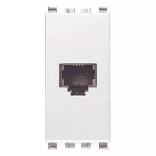 VIMAR EIKON - PRESA RJ11 6/4 BIANCO