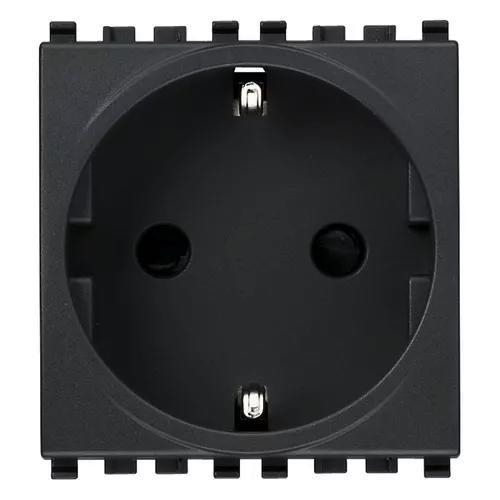 VIMAR EIKON - PRESA SICURY 2P+T 16A TEDESCO GRIGIO