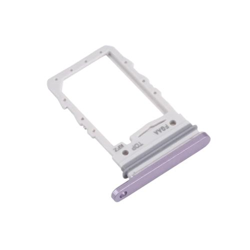 CARRELLO PORTA LETTORE DUAL SIM CARD READER PER SAMSUNG F731B Z FLIP 5 5G LAVANDA LAVANDER
