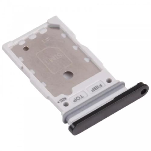 CARRELLO PORTA LETTORE DUAL SIM CARD READER SAMSUNG PER F926B Z FOLD 3 5G NERO BLACK