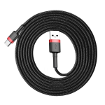 BASEUS cavo Cafule Tipo C 2A 2M rosso+nero
