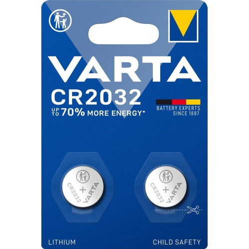 VARTA Batteria al litio CR2032 (BIOS) 3V 2 pz