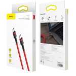 BASEUS cavo Type C to Type C PD QC3.0 3A 66W Tipo C 2A 2M rosso+rosso