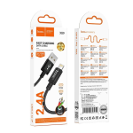 HOCO - CAVO USB A LIGHTNING 2,4A X89 NERO 2mt