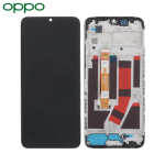 TOUCH SCREEN SCHERMO ORIGINALE SERVICE PACK PER OPPO DISPLAY A18 / A38 4G 2022 BLACK