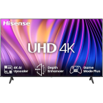 Hisense TV 43" 4K Ultra HD 43E63NT, Smart TV VIDAA U7, Dolby Vision, HDR 10+, DTS Virtual:X, Game Mode Plus, Alexa Built-in, VIDAA Voice, Tuner DVB-T2/S2 HEVC 10, lativù 4K