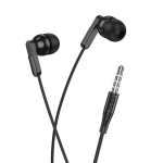 HOCO M121 - AURICOLARI CON MICROFONO IN EAR CON FILO JACK 3,5MM - NERO