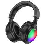 HOCO W48 - CUFFIE A PADIGLIONE WIRELESS BLUETOOTH - NERO
