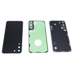 BACK COVER + CAMERA FRAME SAMSUNG S22 PLUS 5G SM-S906B/DS SCOCCA COPRIBATTERIA POSTERIORE NERO