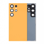 BACK COVER + CAMERA FRAME SAMSUNG S24 Ultra 5G SM-S928B SCOCCA COPRIBATTERIA POSTERIORE ARANCIONE
