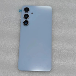 BACK COVER + CAMERA FRAME SAMSUNG S24 FE S721 SCOCCA COPRIBATTERIA POSTERIORE BLU
