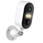 TELECAMERA A BATTERIA ISIWI WIRELESS FLIP 2K BULLET FISSA PER ESTERNO IR LED E SHOWCOLOR AUDIO BIDIREZIONALE SD CARD IP65 STAND ALONE BATTERIA REMOVIBILE DA 5200 MAH - ISW-BBT3M
