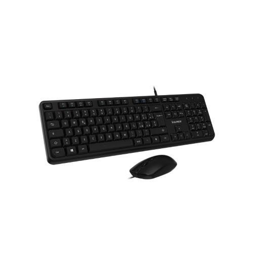 KIT TASTIERA E MOUSE CON FILO USB VULTECH KM-811 2000DPI
