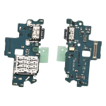 PCB CONNETTORE RICARICA ORIGINALE SERVICE PACK SAMSUNG GALAXY A56 5G A566B GH96-19091A FLAT DOCK CARICA JACK MICROFONO CON LETTORE SIM