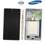 TOUCH SCREEN SCHERMO ORIGINALE SERVICE PACK PER SAMSUNG GALAXY S25 ULTRA 5G S938B TITANIUM BLACK / GRAY / JADE GREEN CON FRAME VETRO LCD DISPLAY GH82-36387A