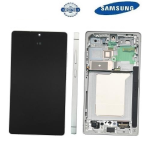 TOUCH SCREEN SCHERMO ORIGINALE SERVICE PACK PER SAMSUNG GALAXY S25 ULTRA 5G S938B TITANIUM SILVER BLUE CON FRAME VETRO LCD DISPLAY GH82-36387C