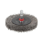 WOLFCRAFT SPAZZOLA A DISCO CON FILO DI ACCIAIO INOSSIDABILE Ø 75MM