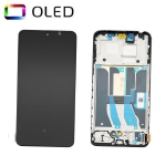 DISPLAY LCD OLED PER REALME 12+ PLUS 5G RMX3867 TOUCH SCREEN SCHERMO VETRO CON FRAME NERO